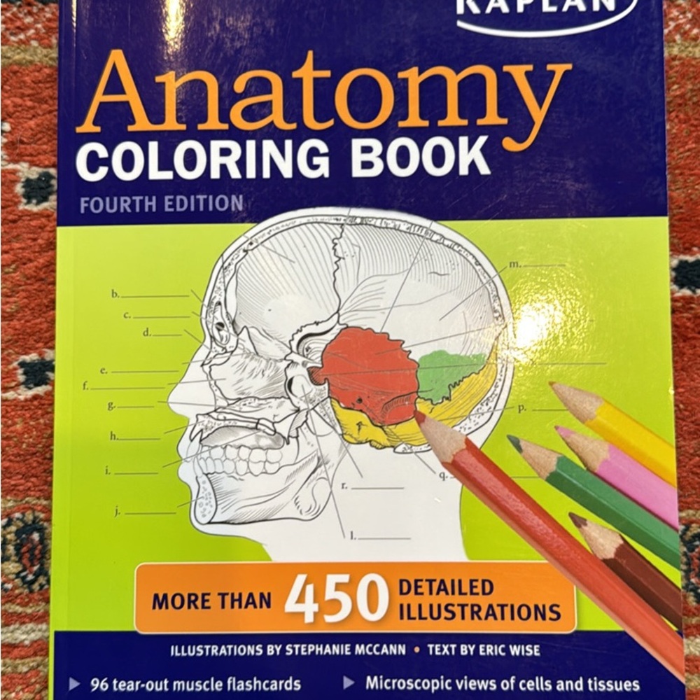 Kaplan Anatomy Coloring Book